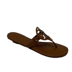 Tory Burch Miller Sandalls Vintage Vachetta 9.5